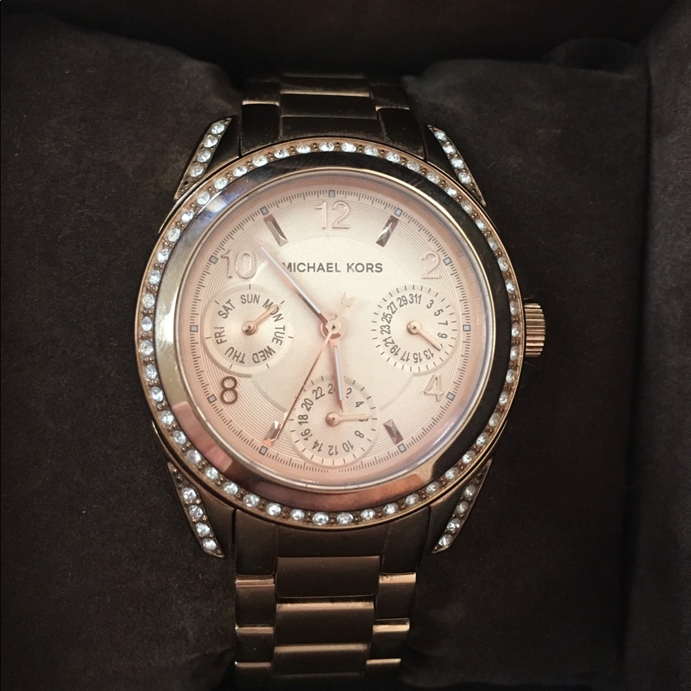 Michael Kors Rose Gold Watch
